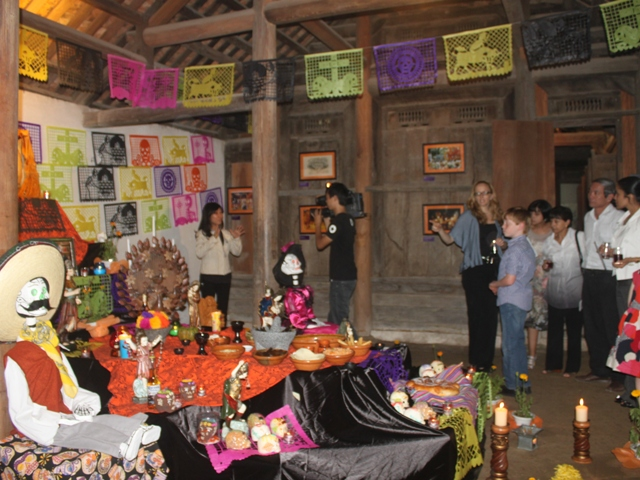 Inauguration de l’exposition des autels du mexique